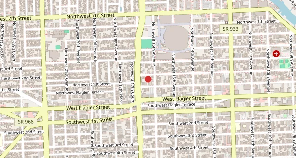 AppliancesCare location map — 322 NW 19th Ave Miami FL 33125